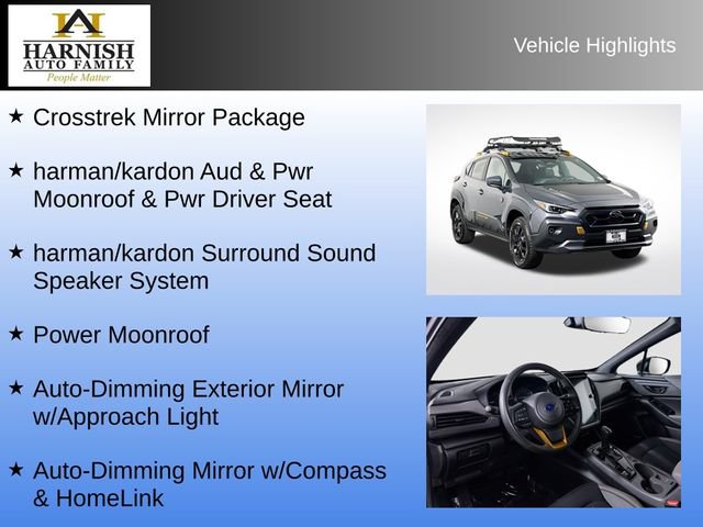 Certified 2024 Subaru Crosstrek 2.5i Wilderness w/ Crosstrek Mirror Package AWD/4WD image 8