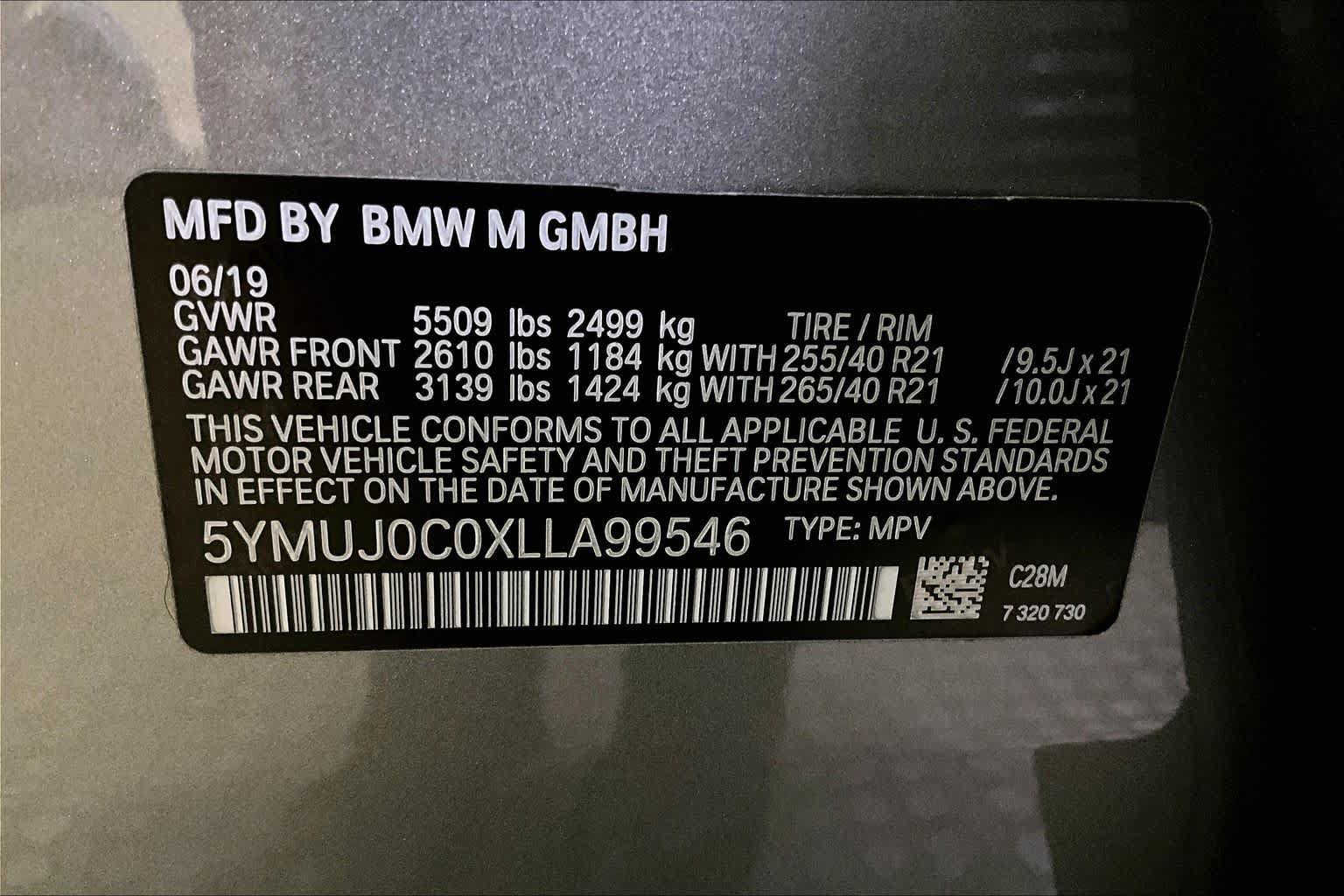 Used 2020 BMW X4 M w/ Executive Package AWD/4WD image 33