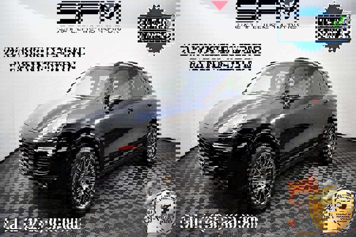 Used 2017 Porsche Cayenne Platinum Edition