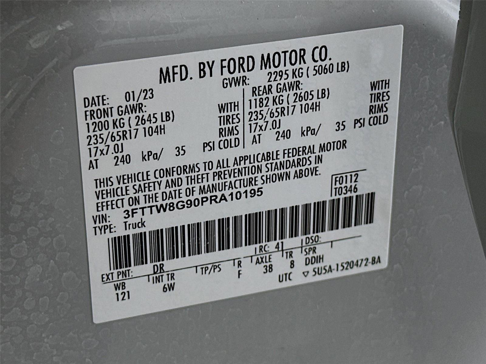 Used 2023 Ford Maverick Tremor w/ Tremor Off-Road Package AWD/4WD image 24