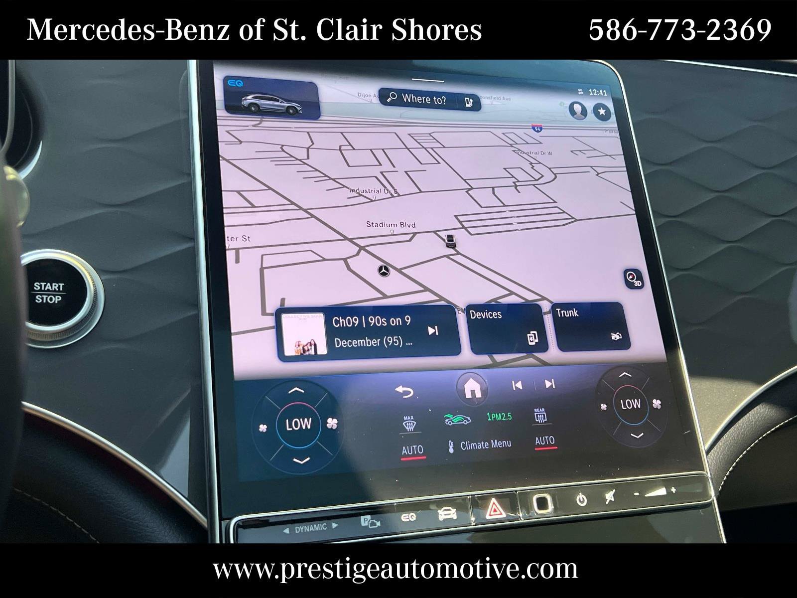 Used 2023 Mercedes-Benz EQS 450+ SUV image 26