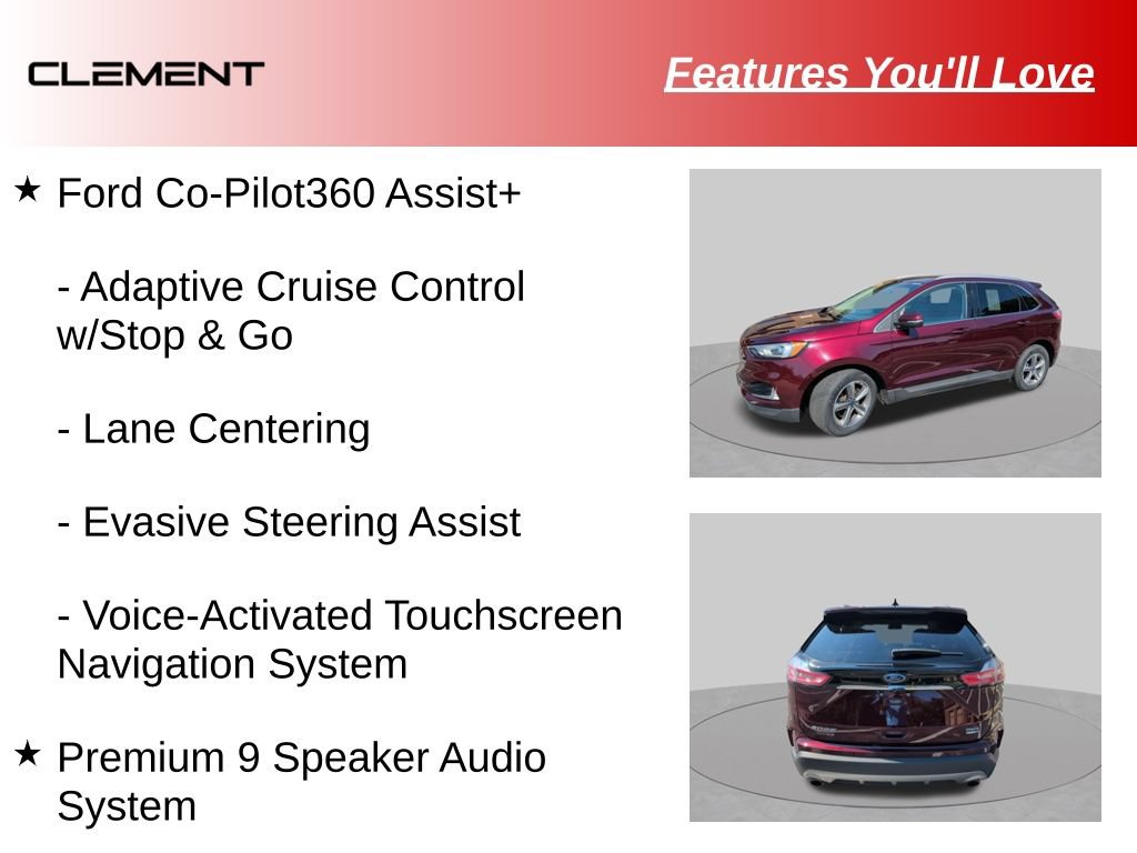 Used 2019 Ford Edge SEL w/ Equipment Group 201A AWD/4WD image 38