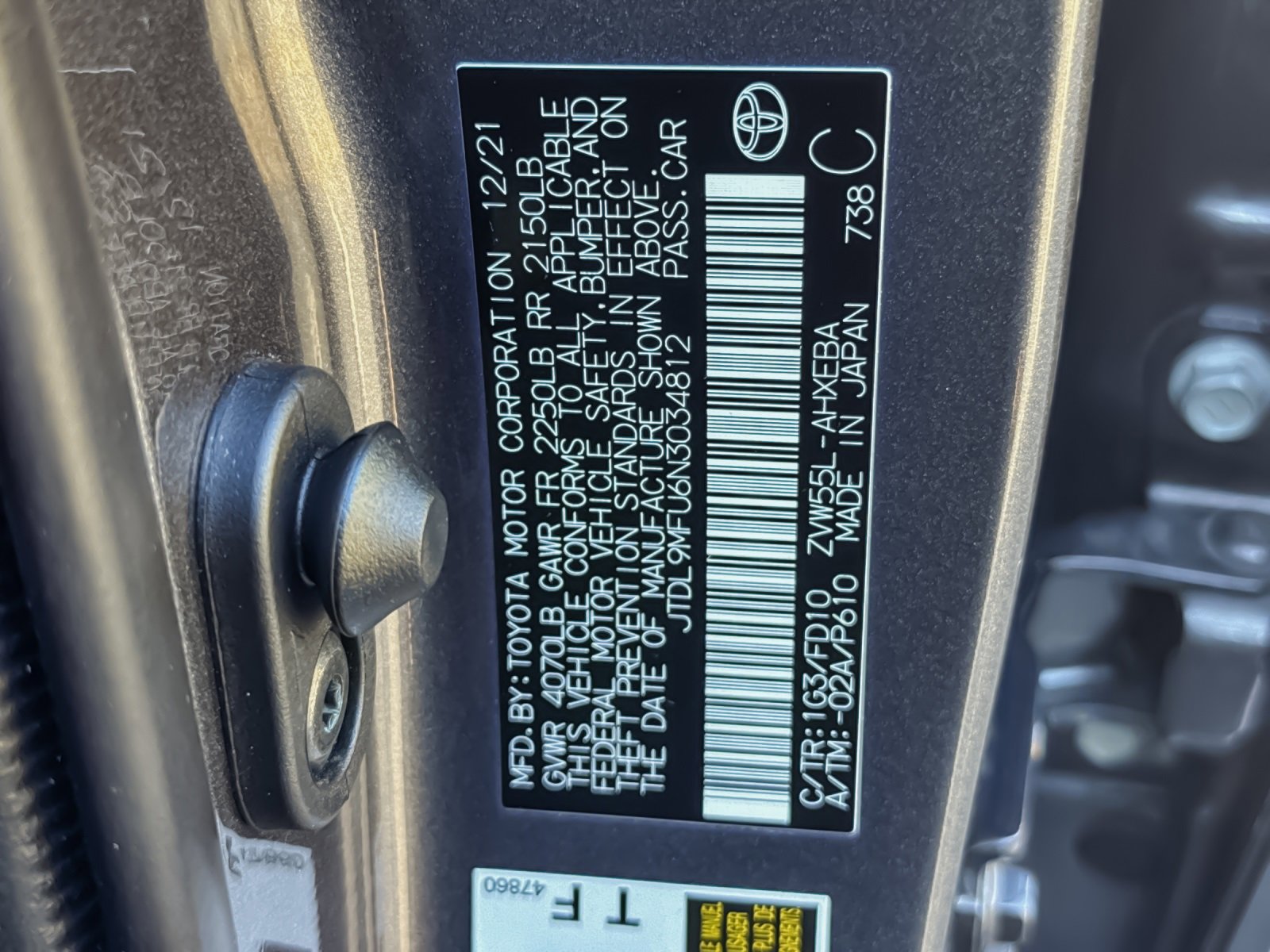 Used 2022 Toyota Prius LE image 29