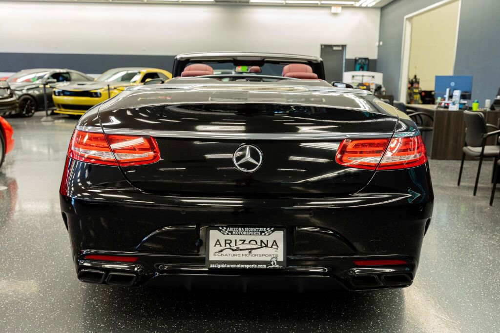 Used 2017 Mercedes-Benz S 63 AMG 4MATIC Cabriolet image 9