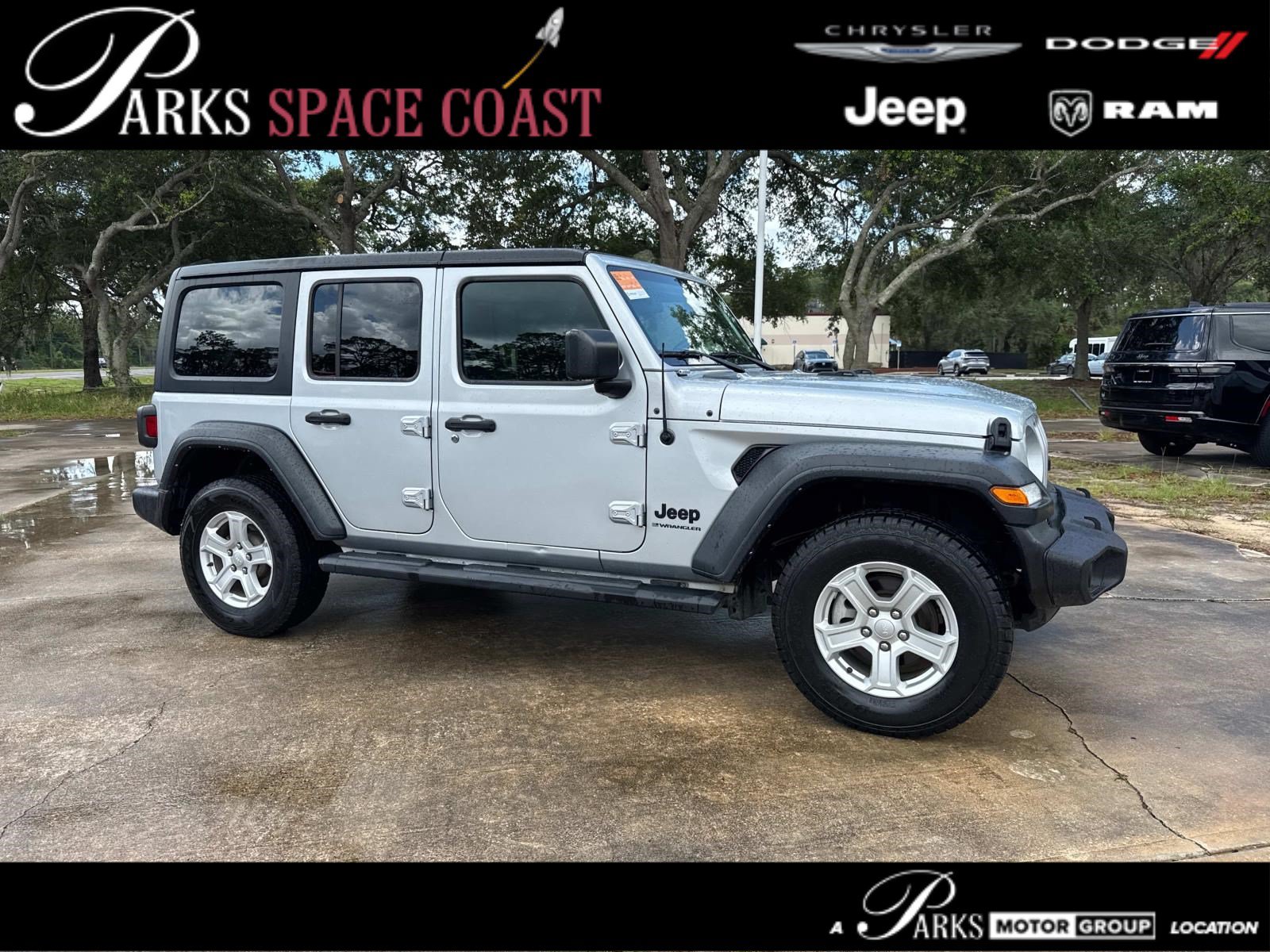 Certified 2023 Jeep Wrangler Unlimited Sport AWD/4WD image 1
