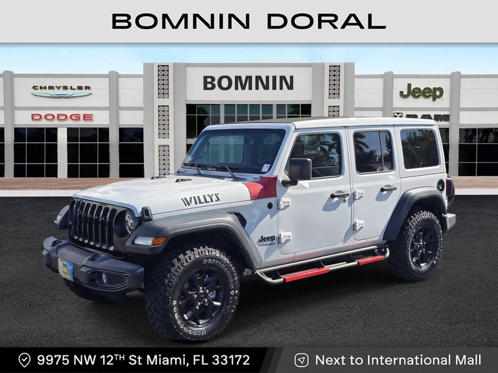 Used 2022 Jeep Wrangler Unlimited Sport image 1
