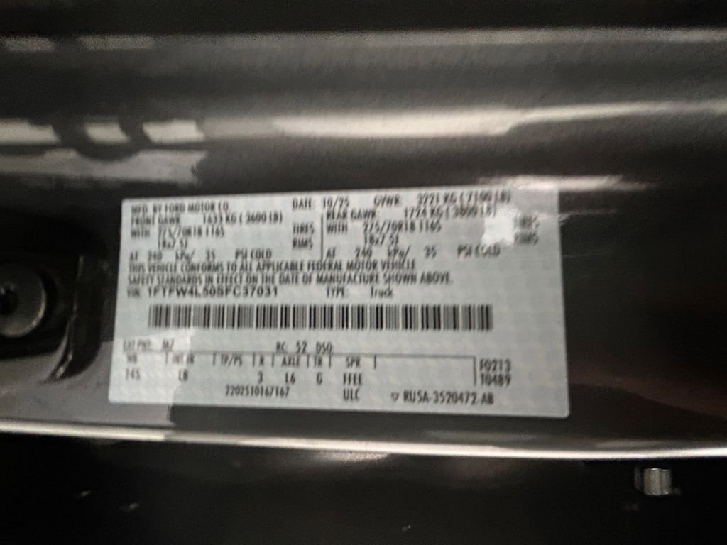 Used 2025 Ford F150 Tremor w/ Bed Utility Package AWD/4WD image 20