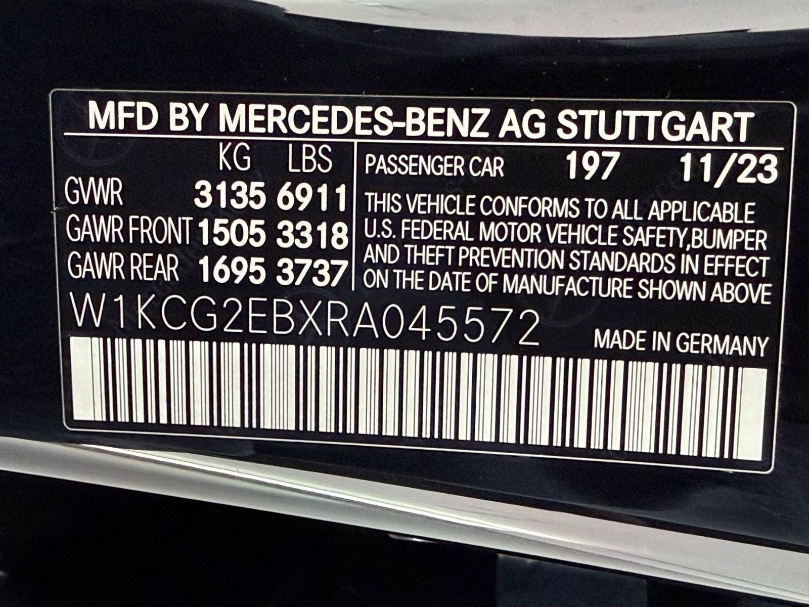 Used 2024 Mercedes-Benz EQS 450+ 4MATIC Sedan image 23