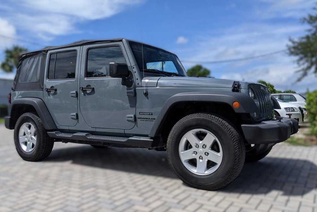 Used 2015 Jeep Wrangler Unlimited Sport w/ Quick Order Package 23S image 4