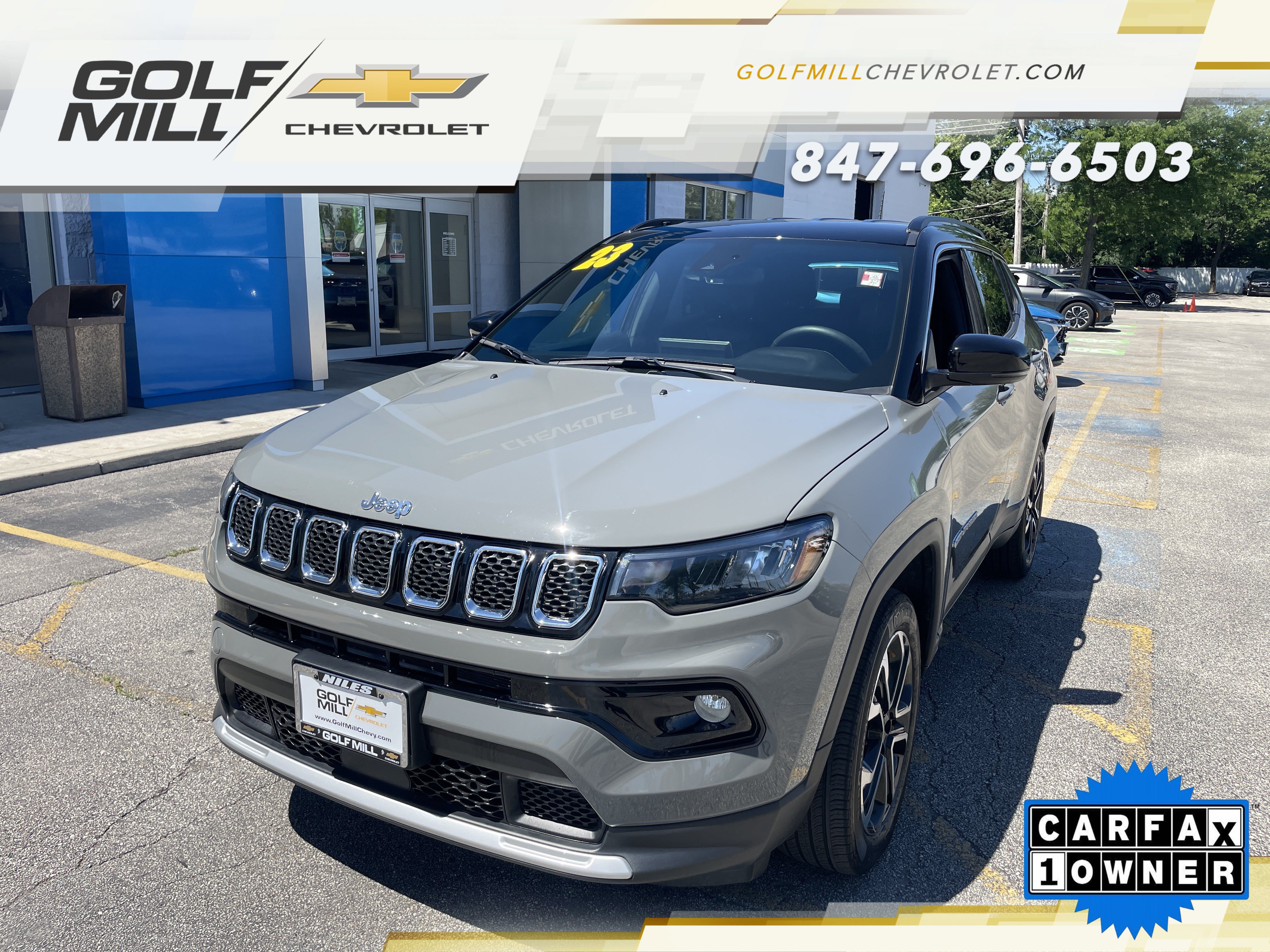 Used 2023 Jeep Compass Limited AWD/4WD image 1