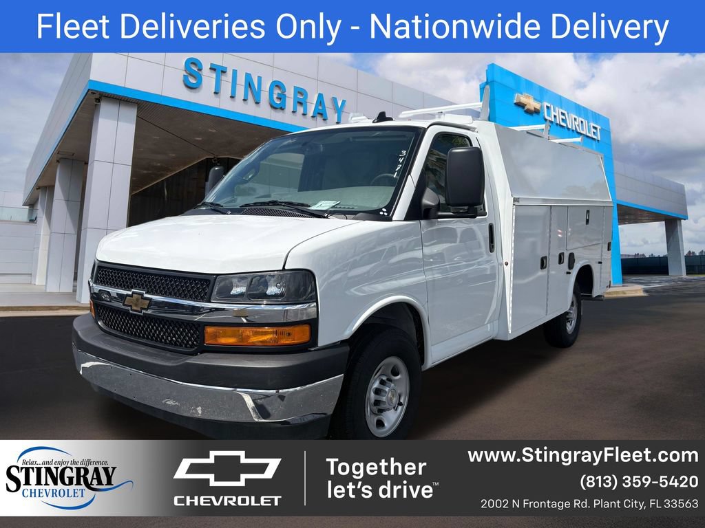 New 2025 Chevrolet Express 3500 w/ Power Convenience Package RWD image 1