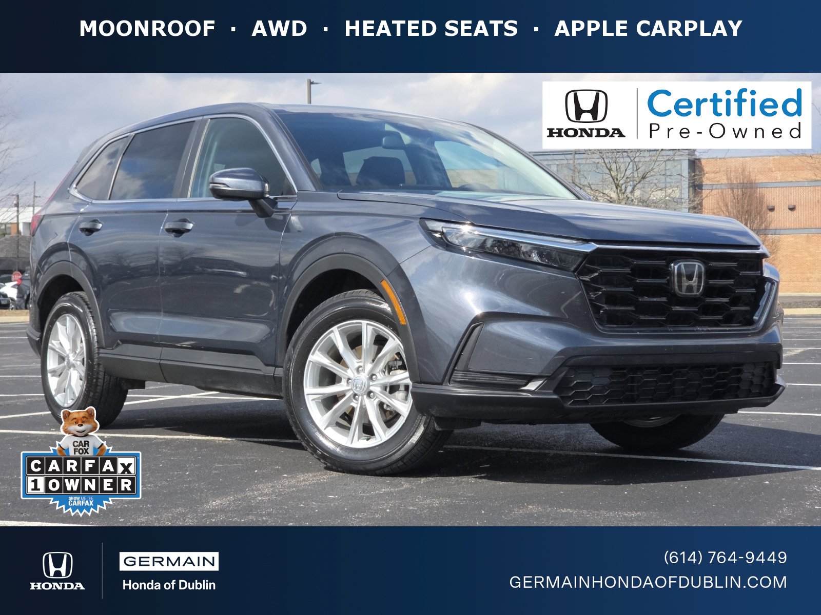 Certified 2024 Honda CR-V EX