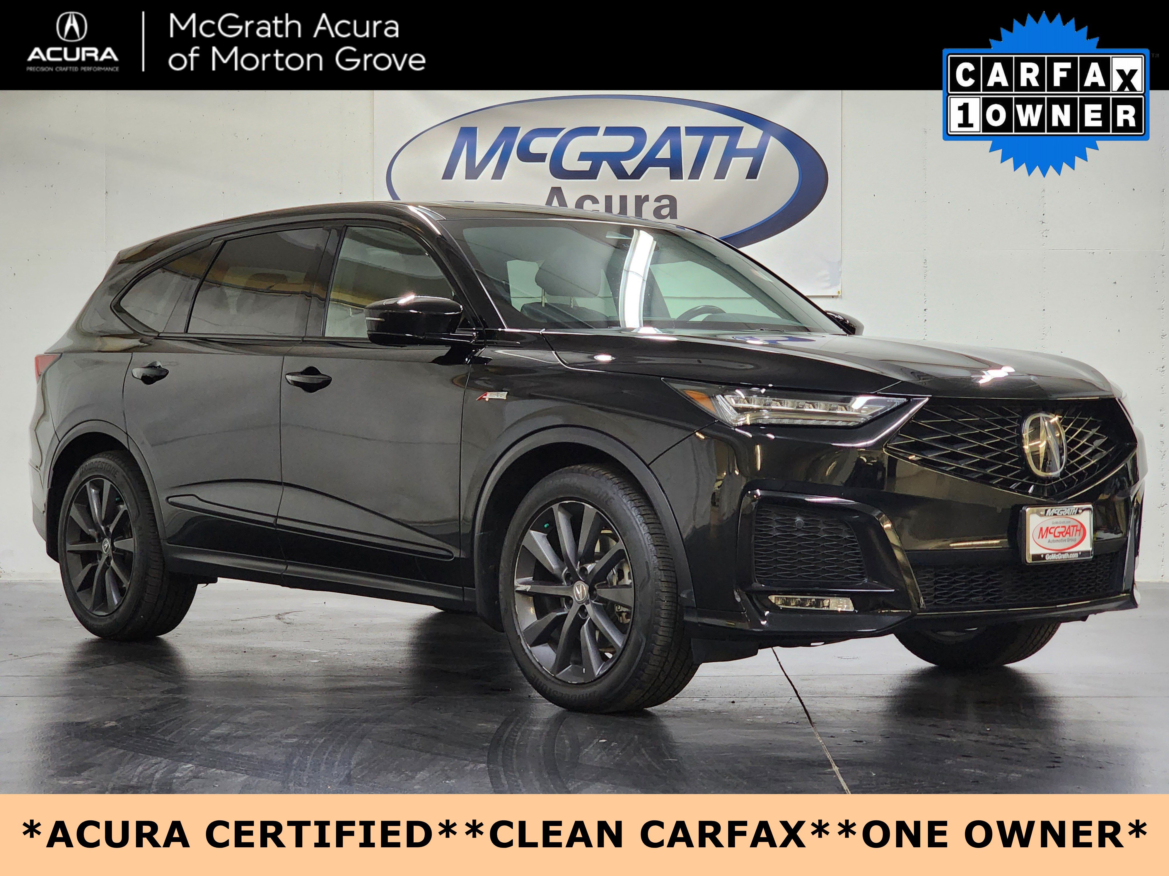 Certified 2025 Acura MDX A-Spec