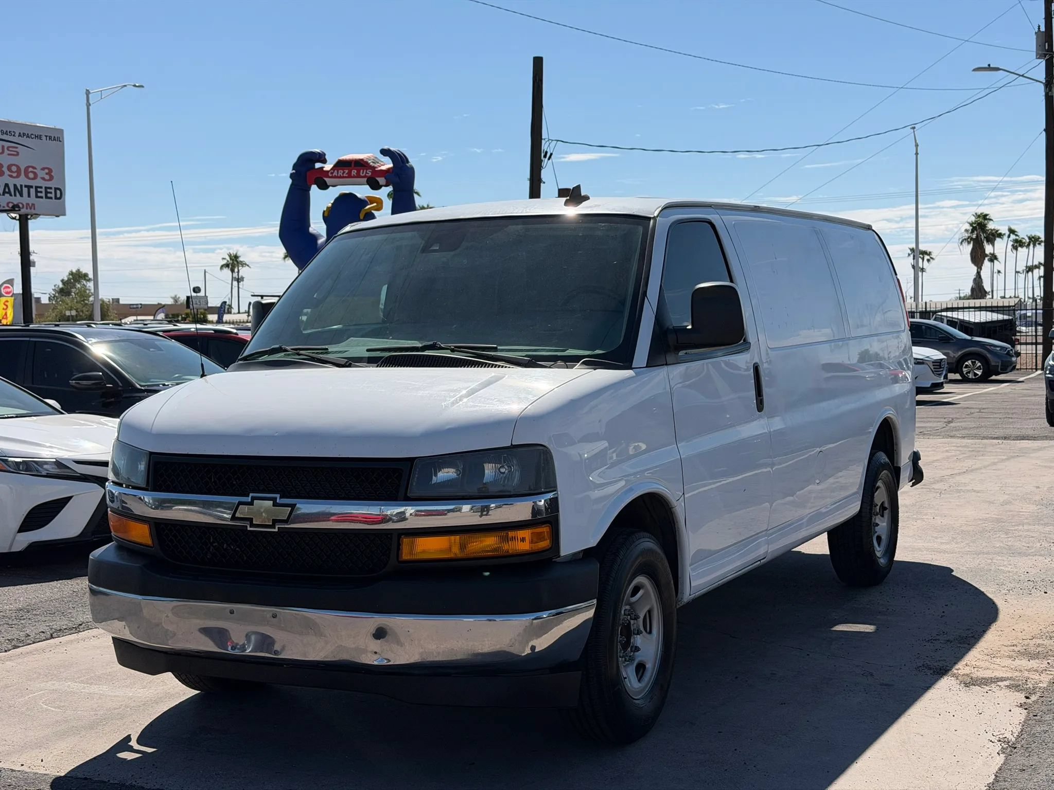 Used 2021 Chevrolet Express 2500 w/ Safety Package RWD image 1