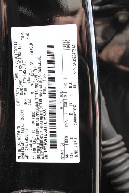 Used 2018 Ford F150 Lariat w/ Equipment Group 502A Luxury image 39