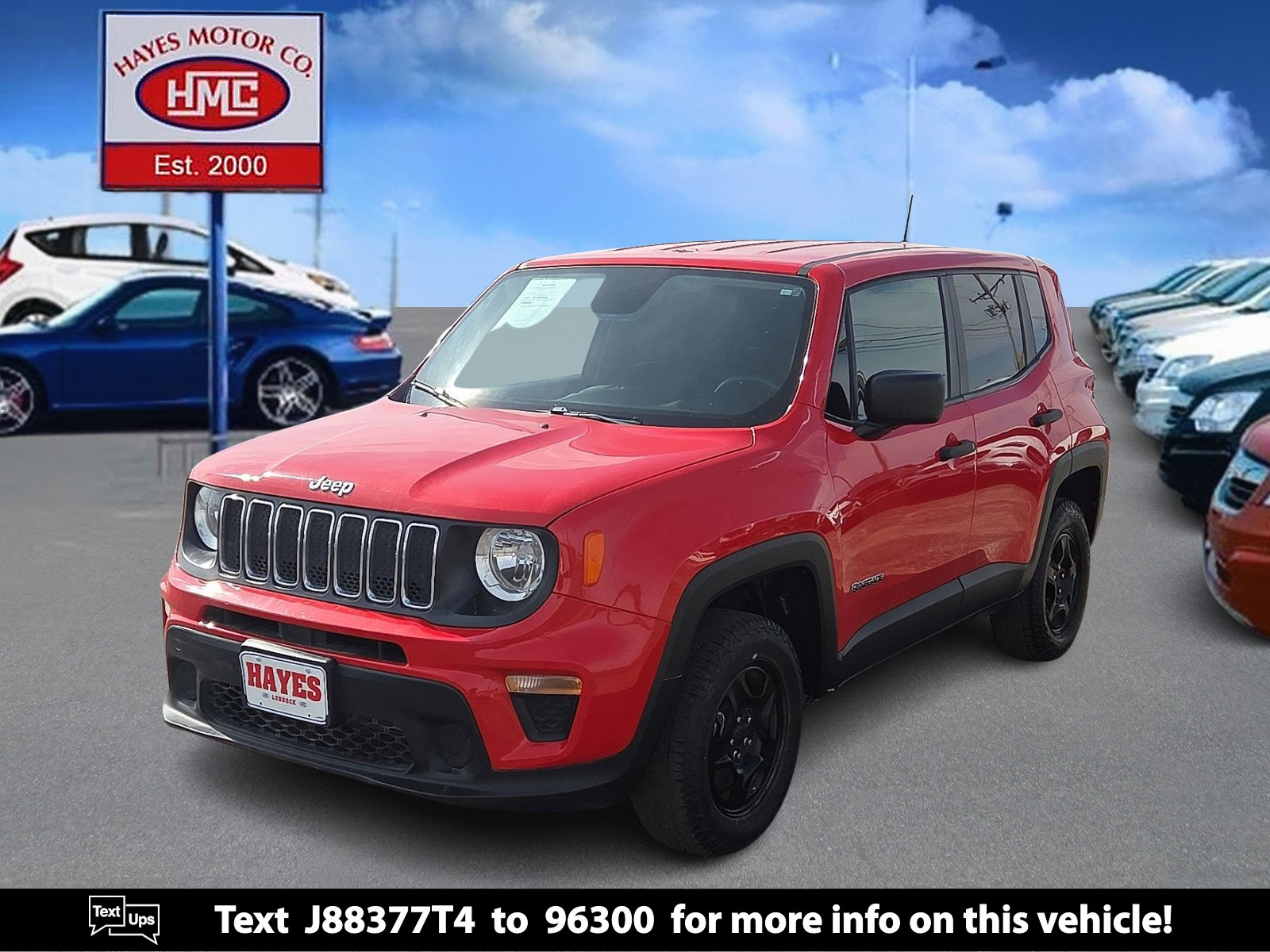 Used 2019 Jeep Renegade Sport w/ UConnect 7.0 Group AWD/4WD image 1