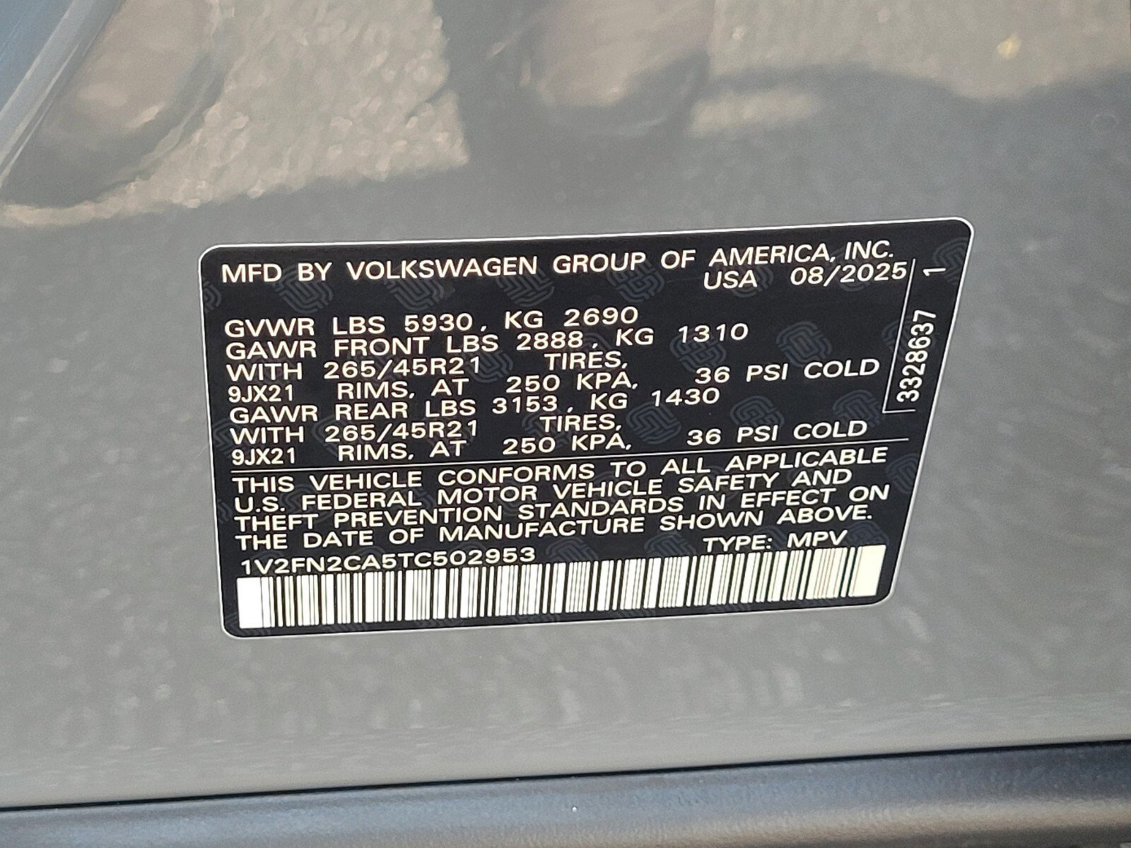 New 2026 Volkswagen Atlas SEL Premium R-Line image 26