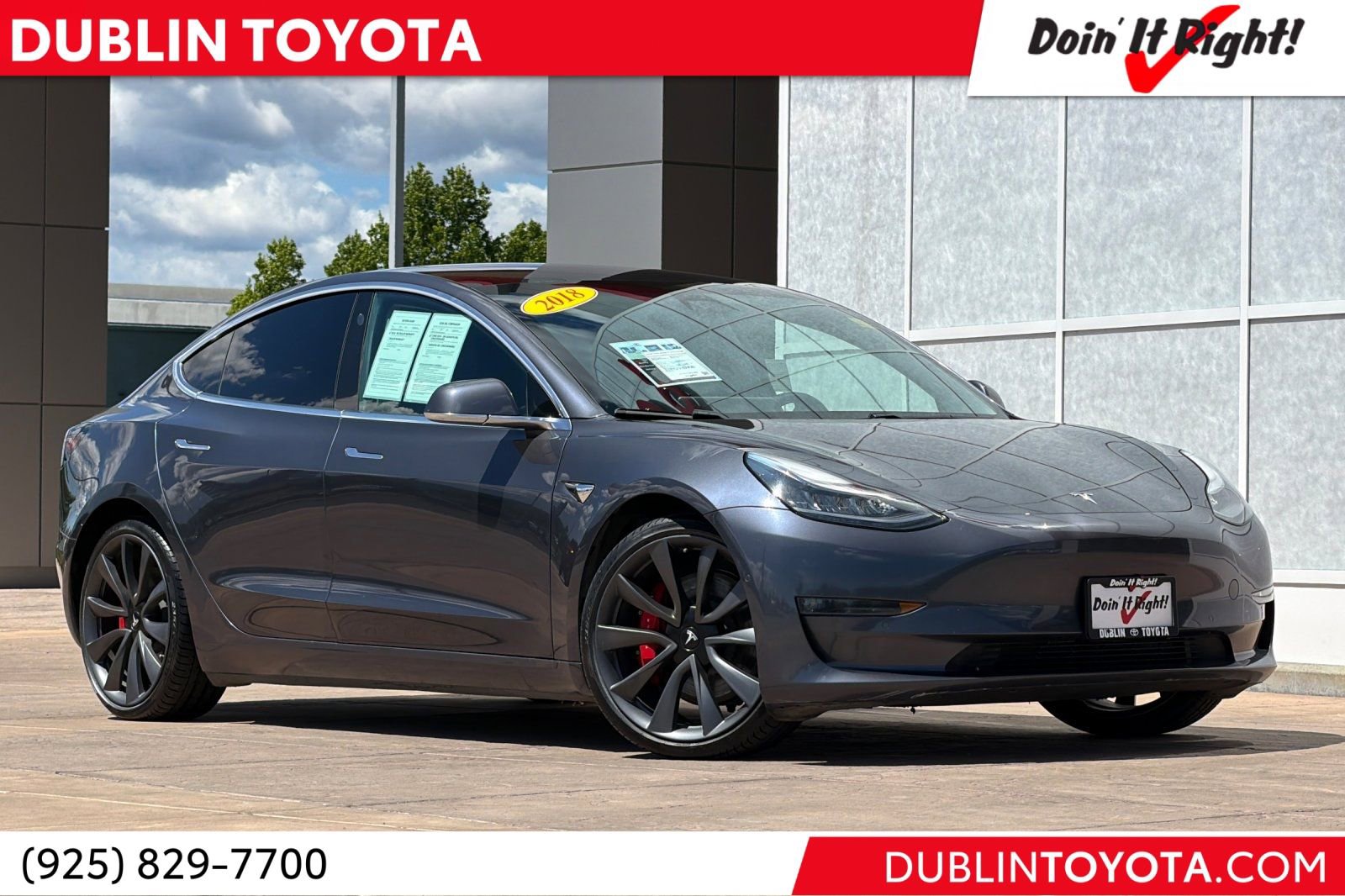 Used 2018 Tesla Model 3 Long Range AWD/4WD image 1