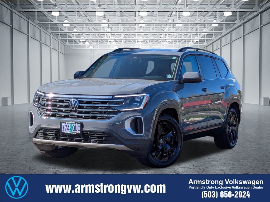 Used 2025 Volkswagen Atlas SE w/ Panoramic Sunroof Package AWD/4WD image 1