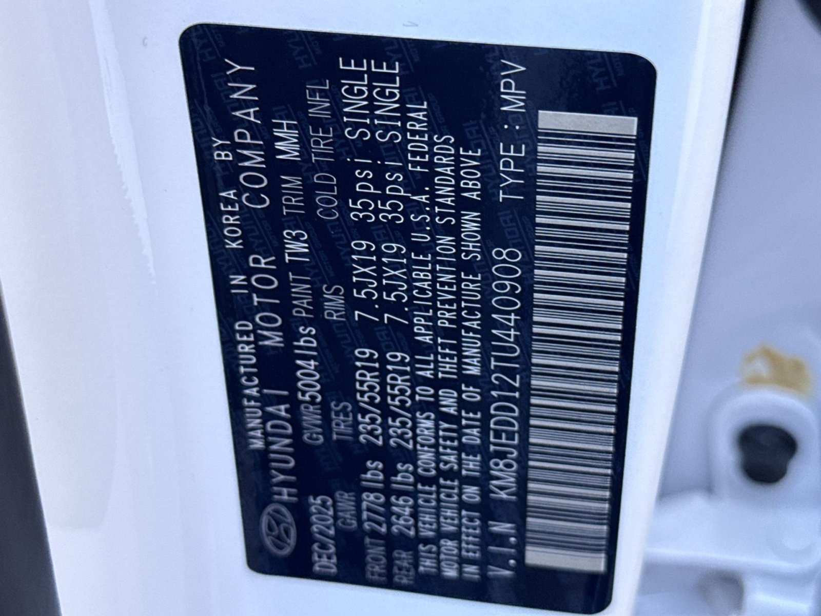 New 2026 Hyundai Tucson Limited image 28