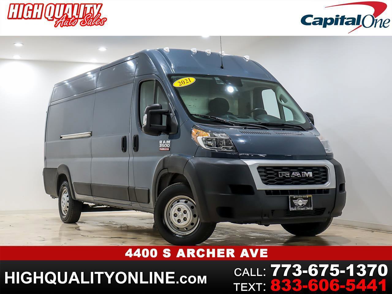 Used 2021 RAM ProMaster 3500