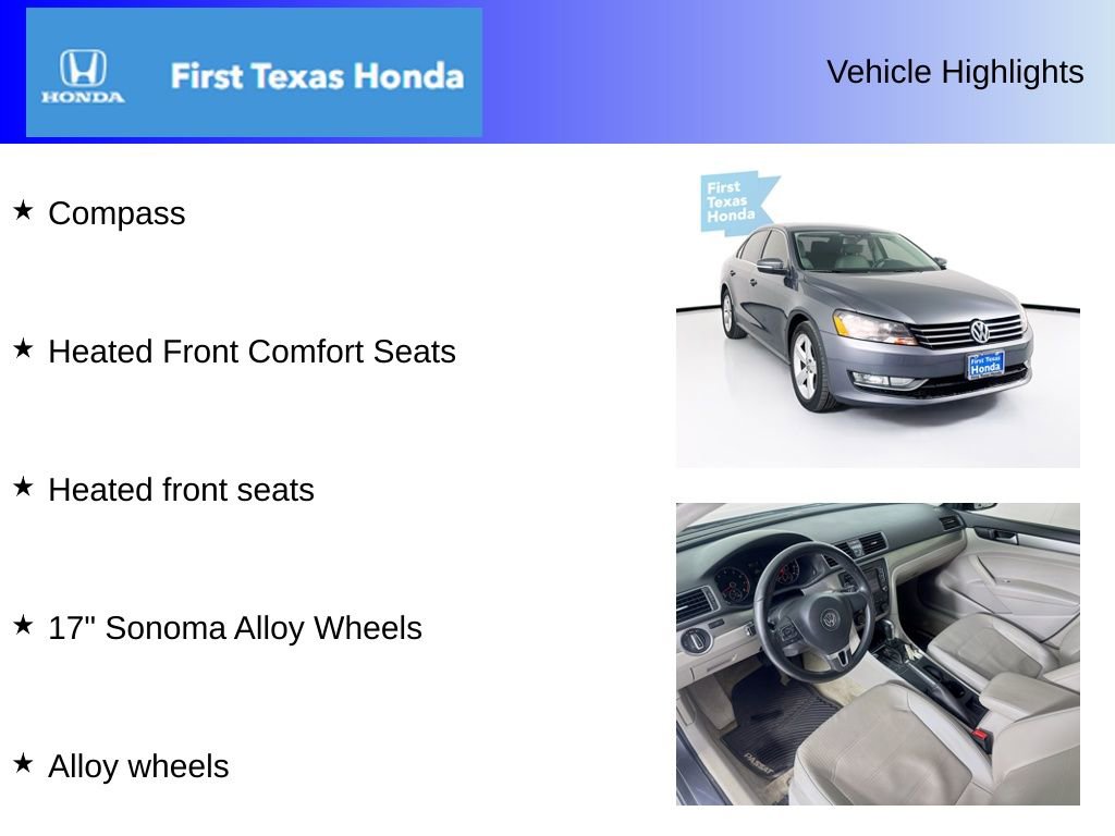 Used 2015 Volkswagen Passat 1.8T Limited Edition image 10