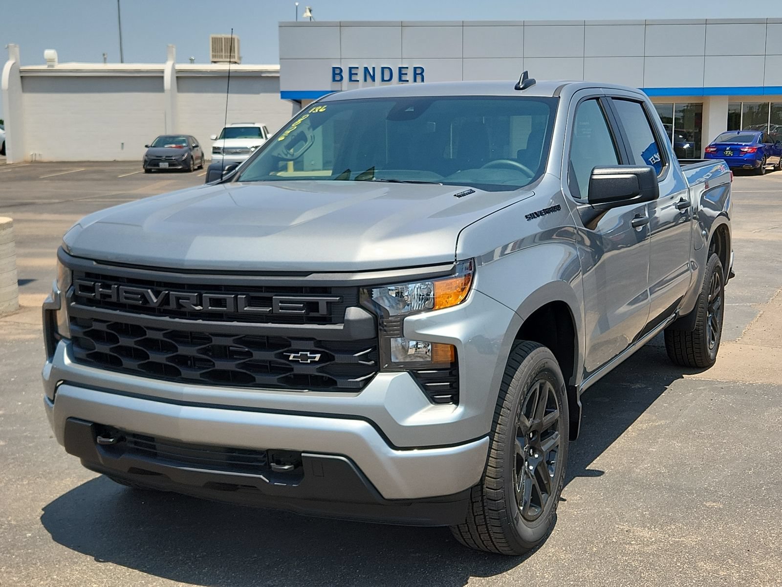 New 2026 Chevrolet Silverado 1500 Custom w/ LPO, Dark Essentials Package AWD/4WD image 1