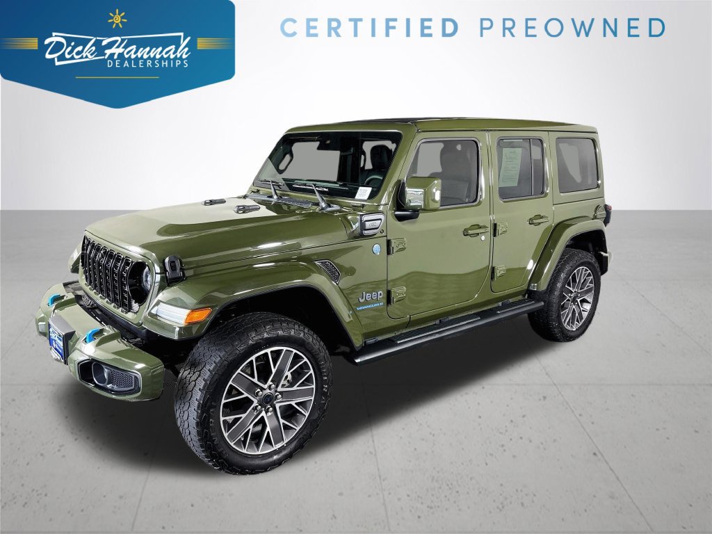 Certified 2024 Jeep Wrangler High Altitude AWD/4WD image 1