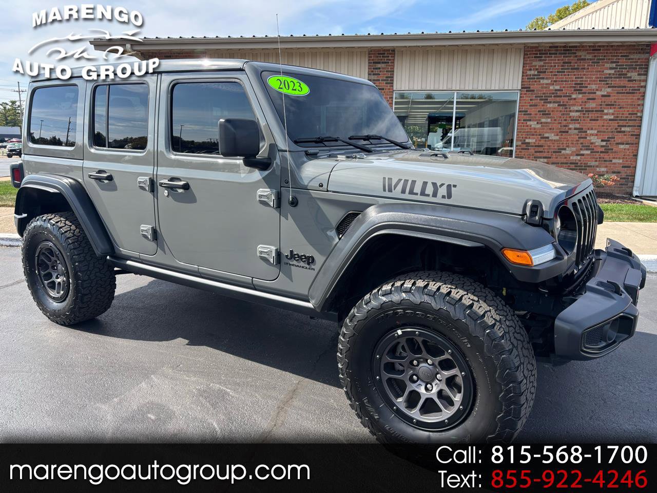 Used 2023 Jeep Wrangler Unlimited Sport image 1