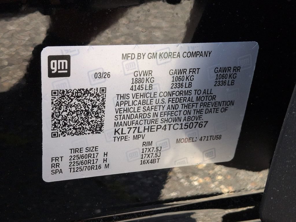 New 2026 Chevrolet Trax LT w/ Sunroof Package FWD image 30