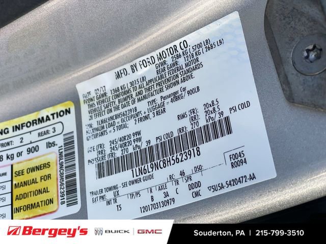 Used 2017 Lincoln Continental Reserve w/ Climate Package image 37