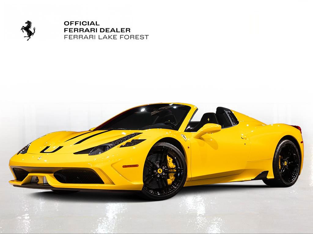 Certified 2015 Ferrari 458 Speciale A