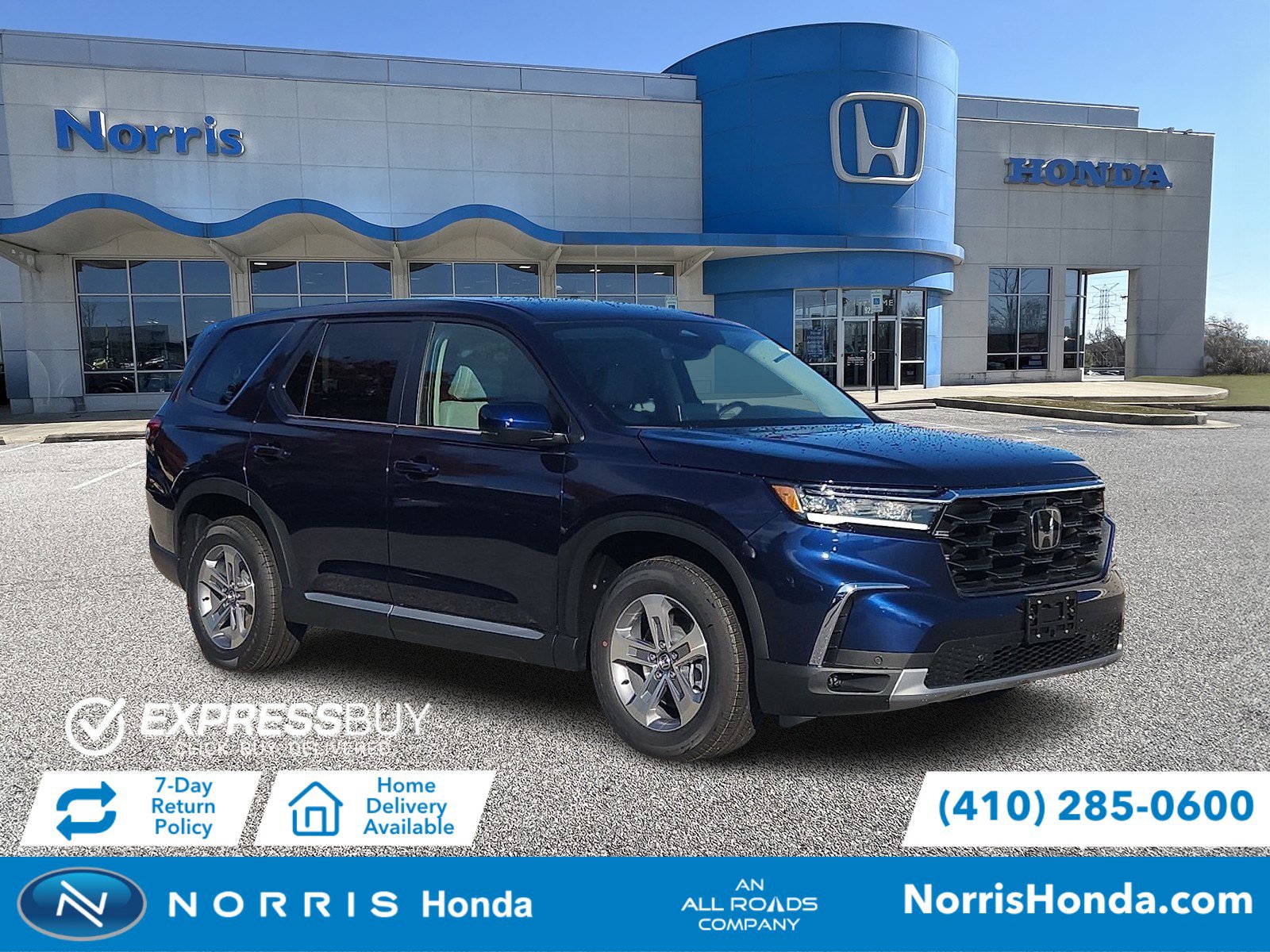 New 2025 Honda Pilot EX-L