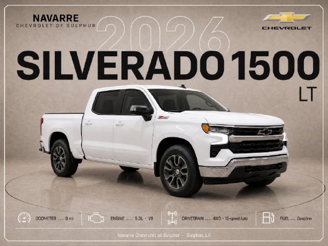 New 2026 Chevrolet Silverado 1500 LT