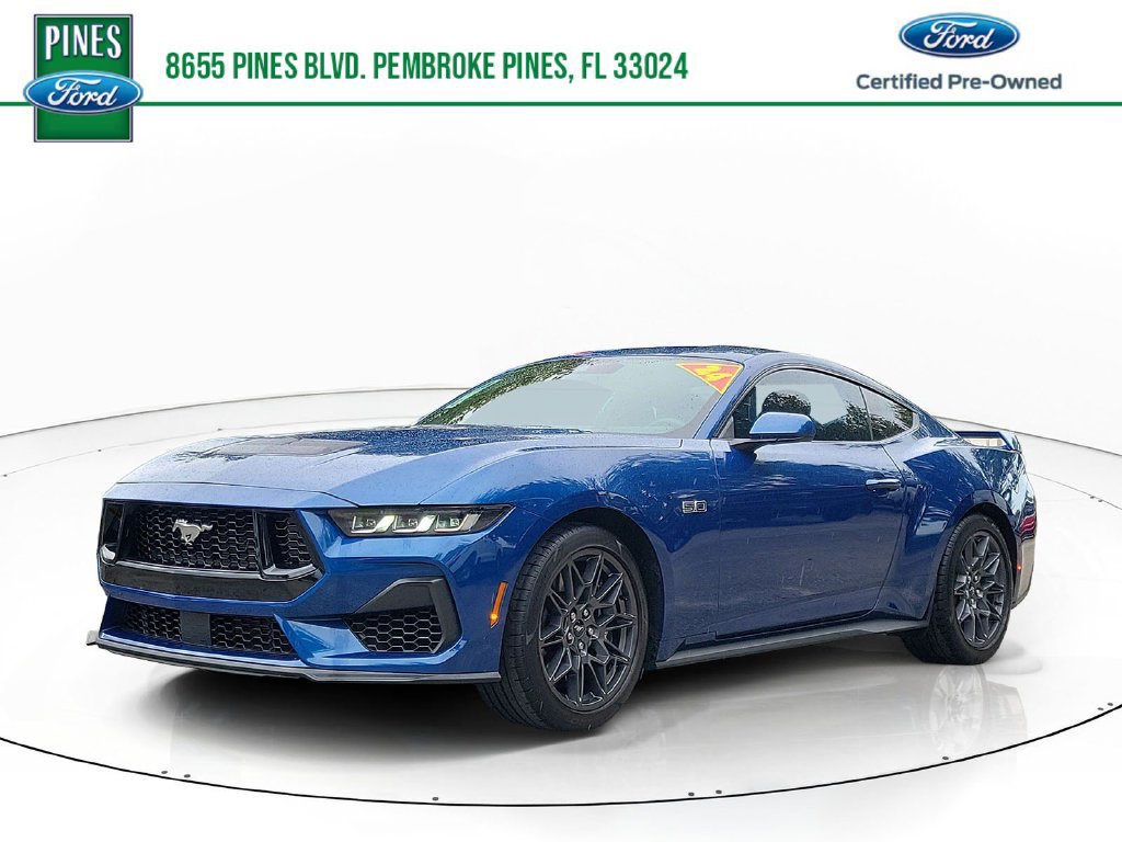 Certified 2024 Ford Mustang GT w/ GT Performance Package RWD image 1
