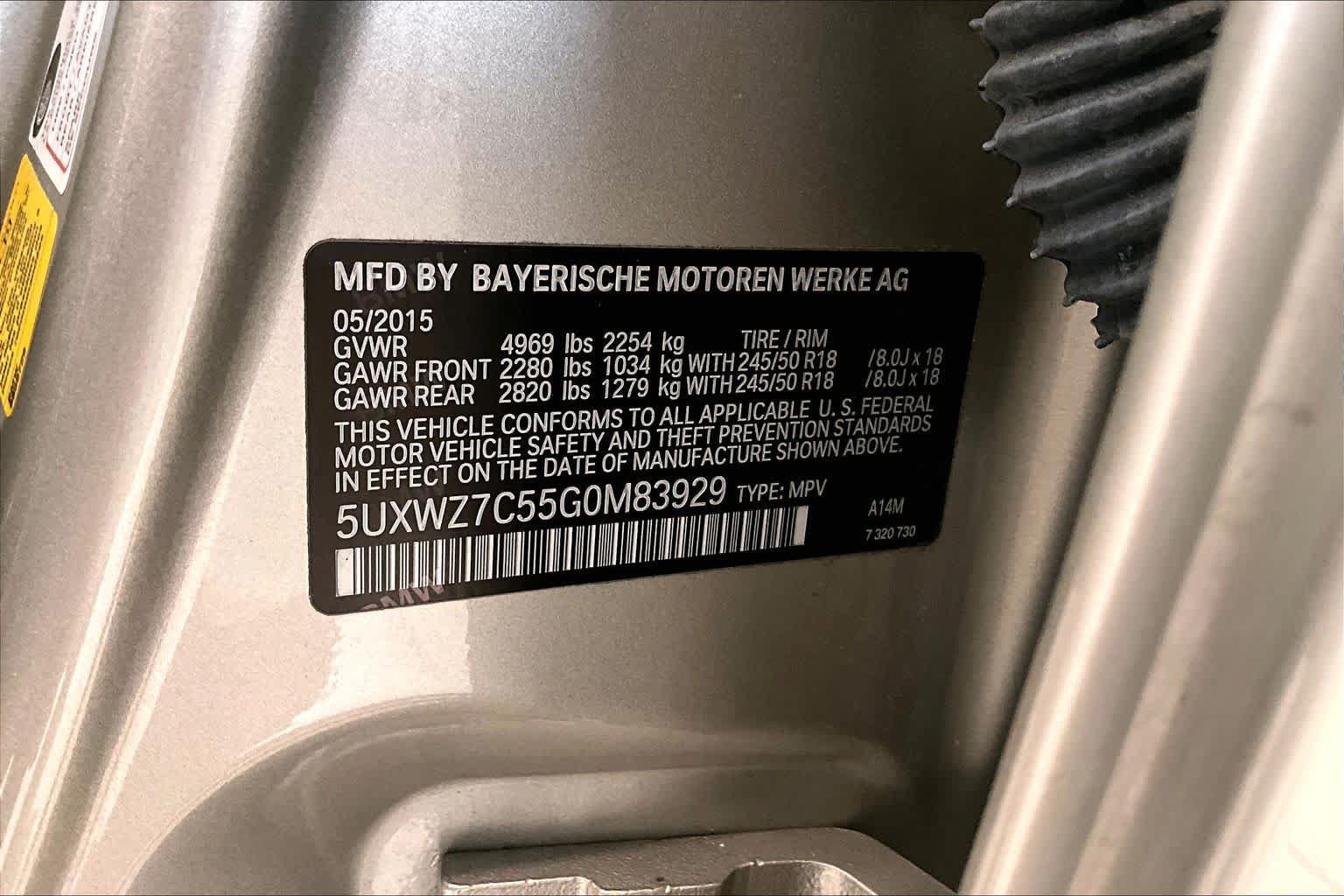 Used 2016 BMW X3 sDrive28i RWD image 31