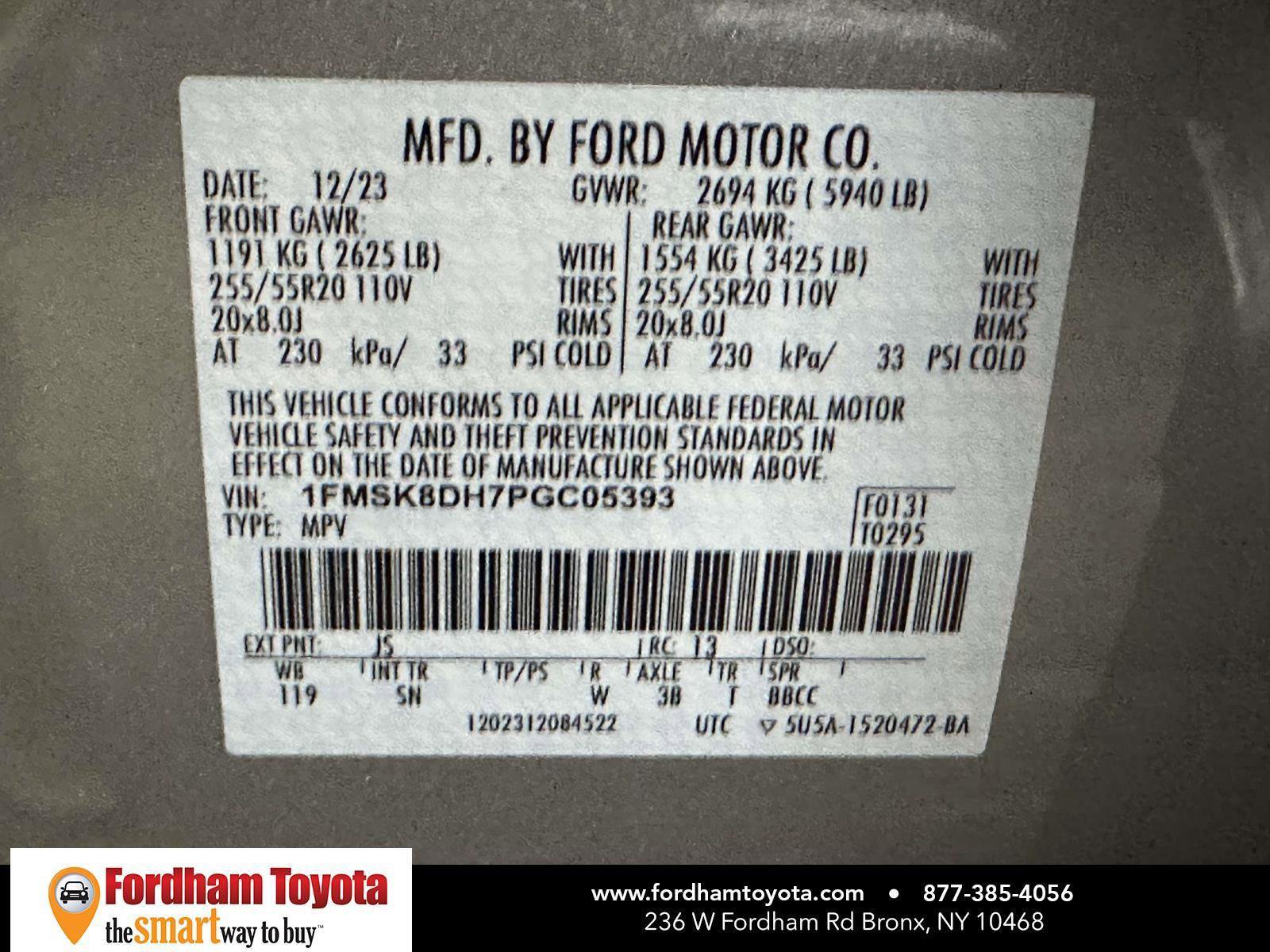 Used 2023 Ford Explorer XLT w/ Equipment Group 202A image 37