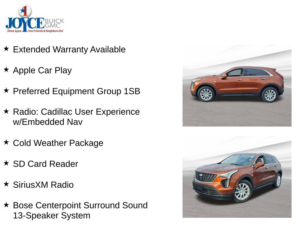 Certified 2019 Cadillac XT4 Luxury w/ Cold Weather Package FWD image 10