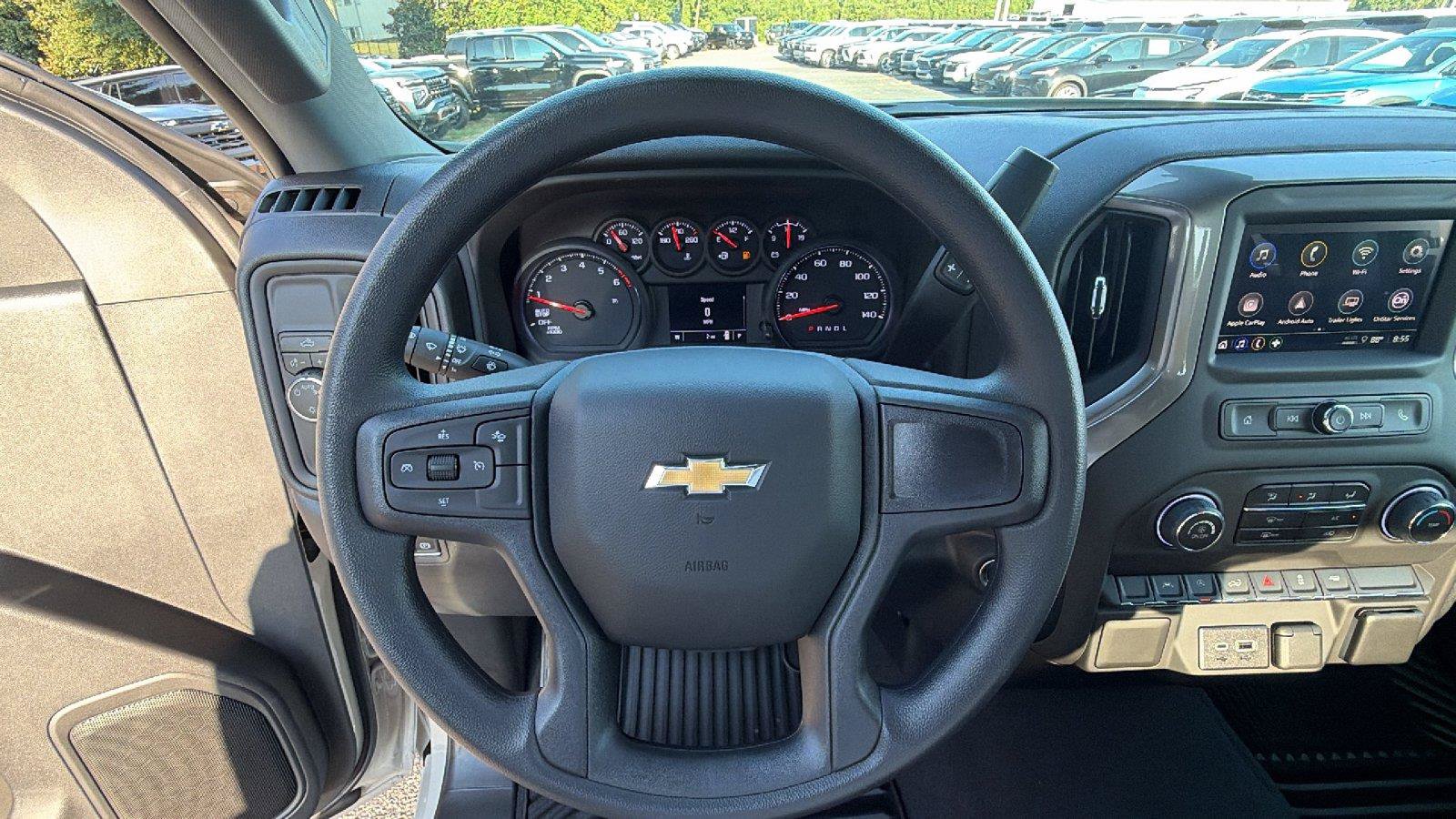 New 2026 Chevrolet Silverado 1500 Custom w/ Turbomax Blackout Package RWD image 20