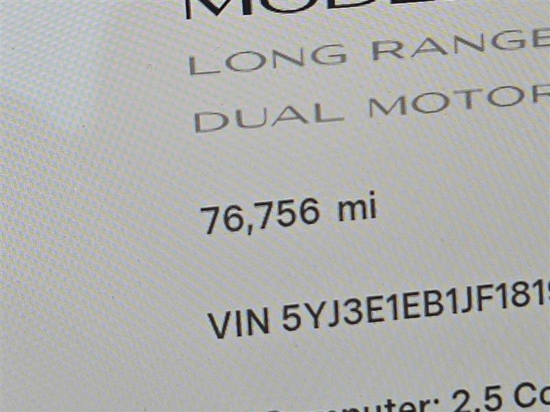 Used 2018 Tesla Model 3 Long Range AWD/4WD image 3