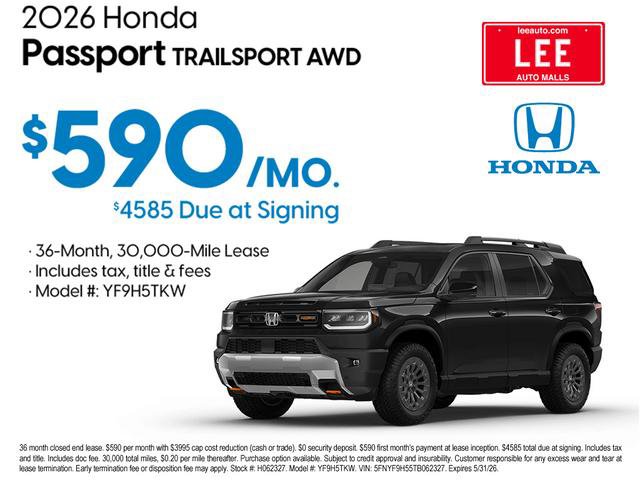 New 2026 Honda Passport TrailSport image 4