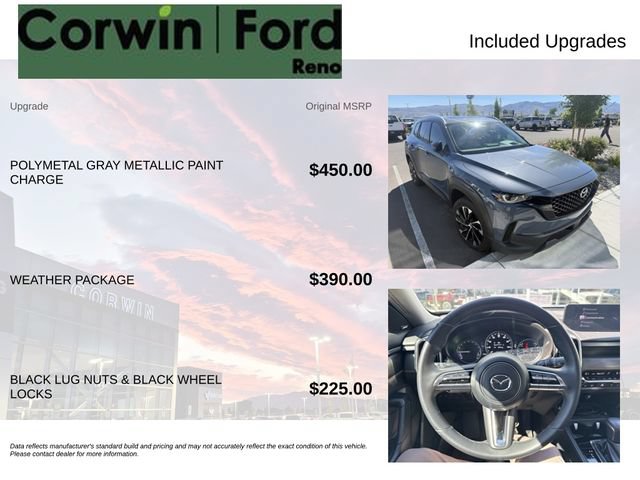 Used 2025 MAZDA CX-50 2.5 Hybrid w/ Weather Package AWD/4WD image 3