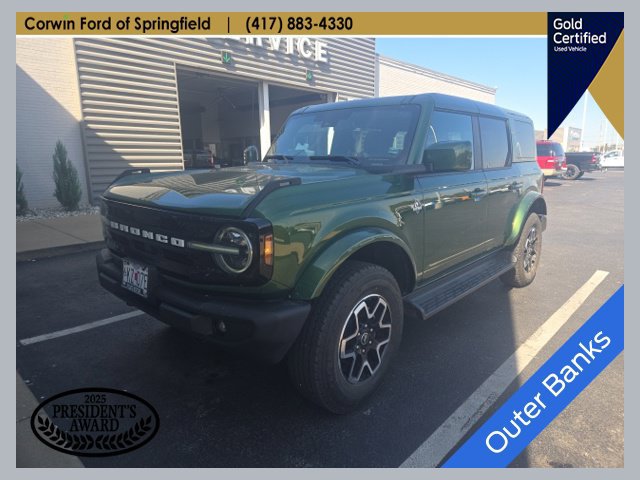 Certified 2025 Ford Bronco Outer Banks