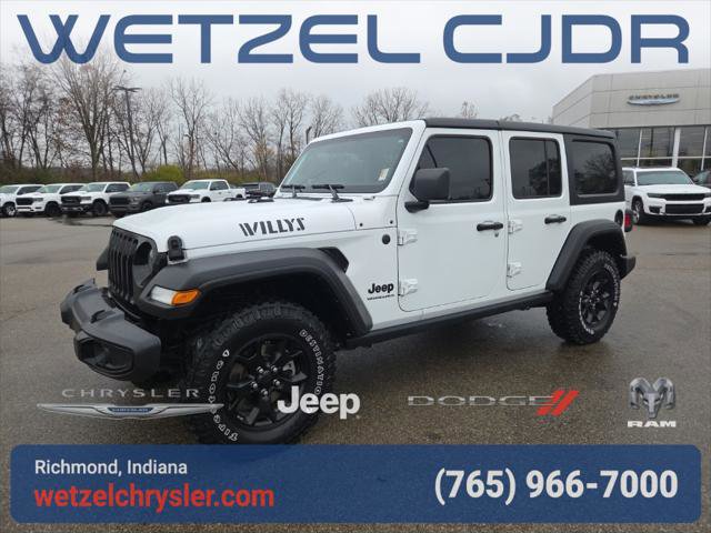 Certified 2023 Jeep Wrangler Willys image 3
