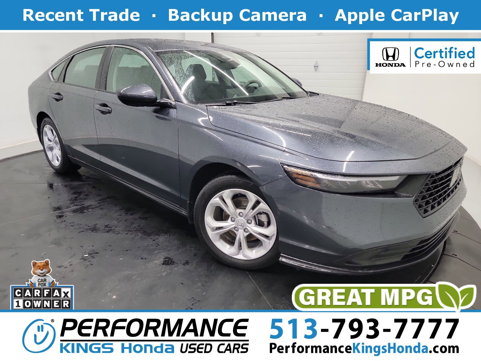 Certified 2024 Honda Accord LX