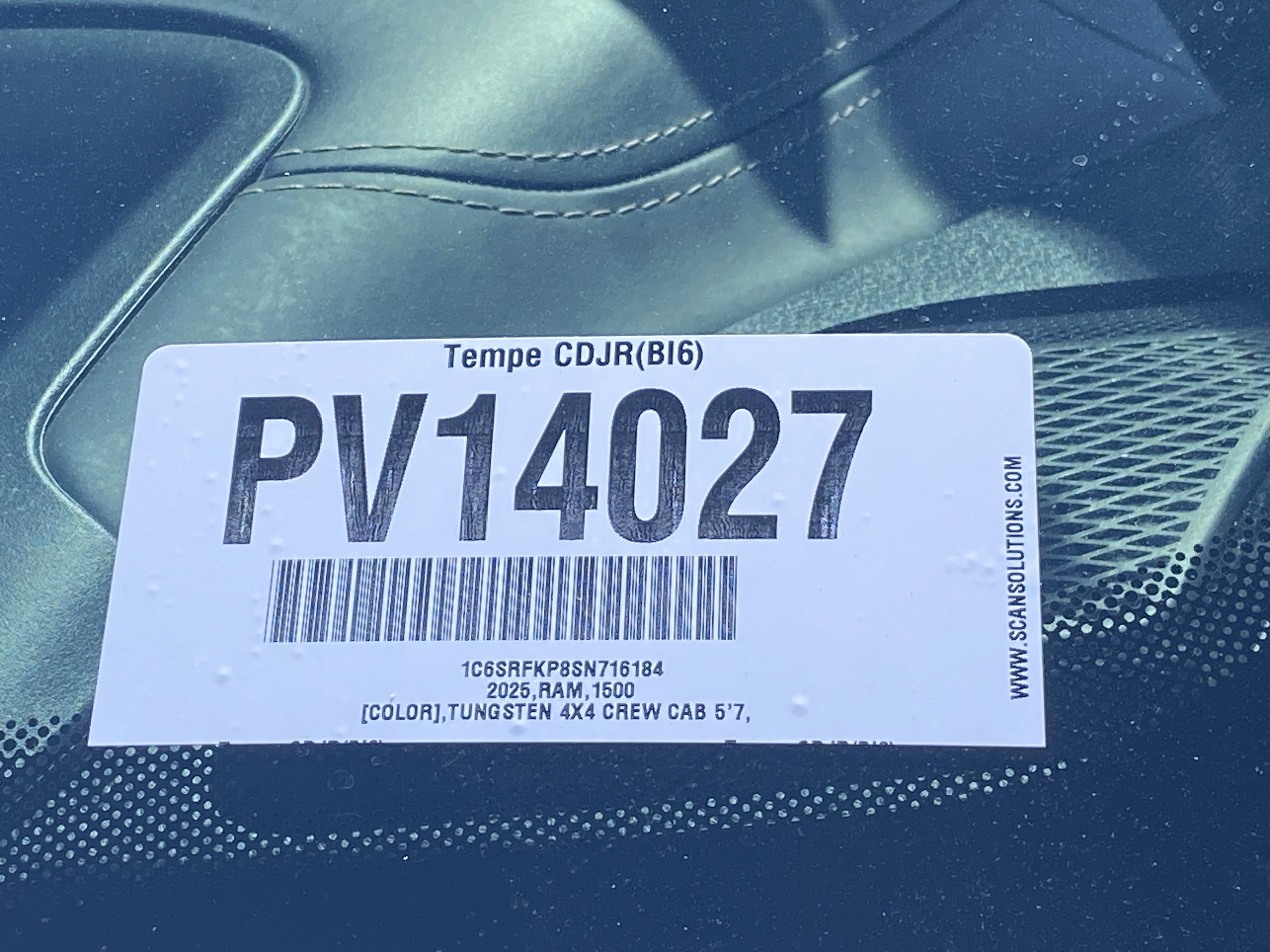 Certified 2025 RAM 1500 Tungsten w/ Trailer Tow Group AWD/4WD image 32