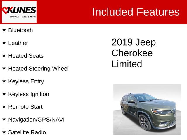Used 2019 Jeep Cherokee Limited image 2