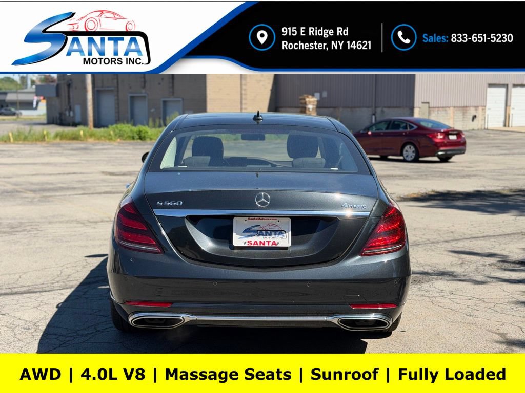 Used 2019 Mercedes-Benz S 560 4MATIC Sedan image 18