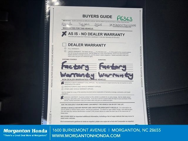 Used 2025 Hyundai Tucson SEL FWD image 24
