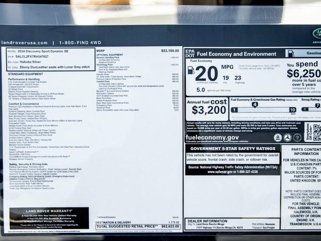 Used 2024 Land Rover Discovery Sport Dynamic SE image 32